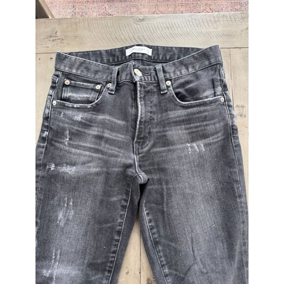 Moussy Vintage MV Velma Skinny Jeans Black Distressed Size 26 - Picture 3 of 4